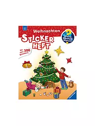 RAVENSBURGER | Wieso Weshalb Warum - Stickerheft Weihnachten | Sin color