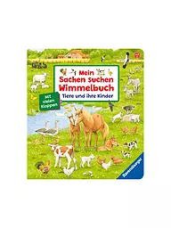 RAVENSBURGER | Wimmelbuch - Animales y sus crías | Sin color