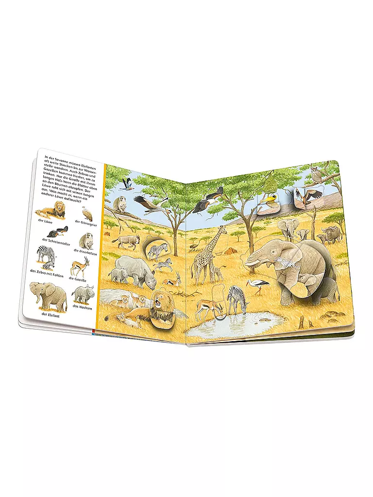 RAVENSBURGER | Wimmelbuch - Animales y sus crías | 