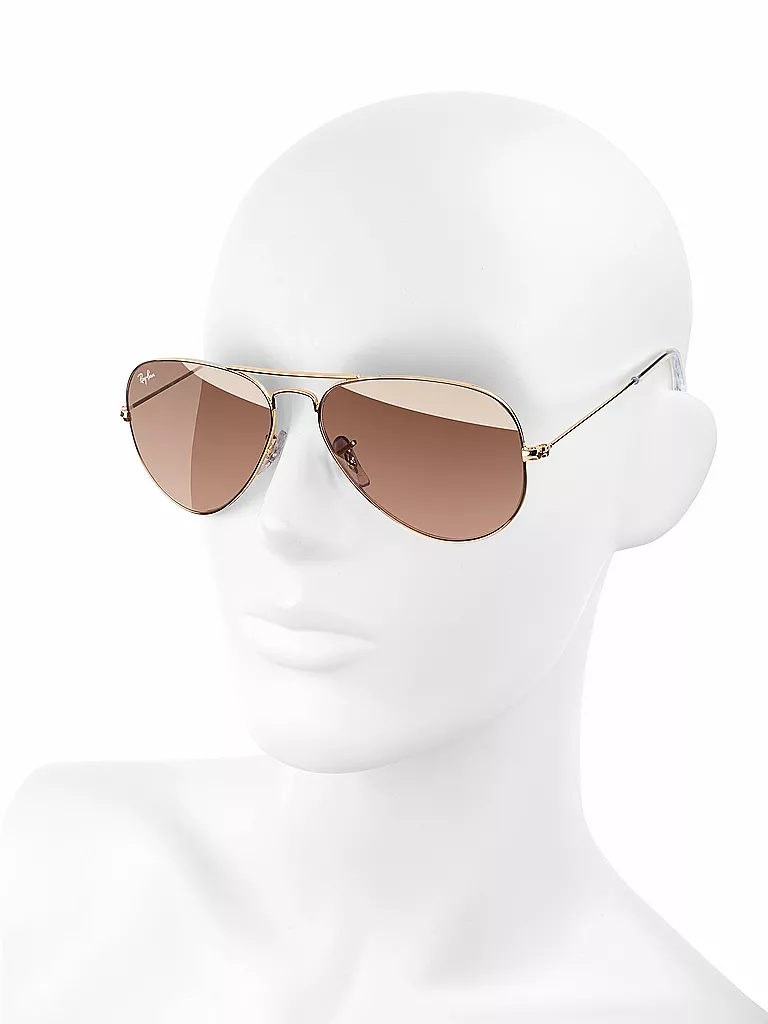 RAY BAN | Gafas de sol "Aviator" 58 | Oro