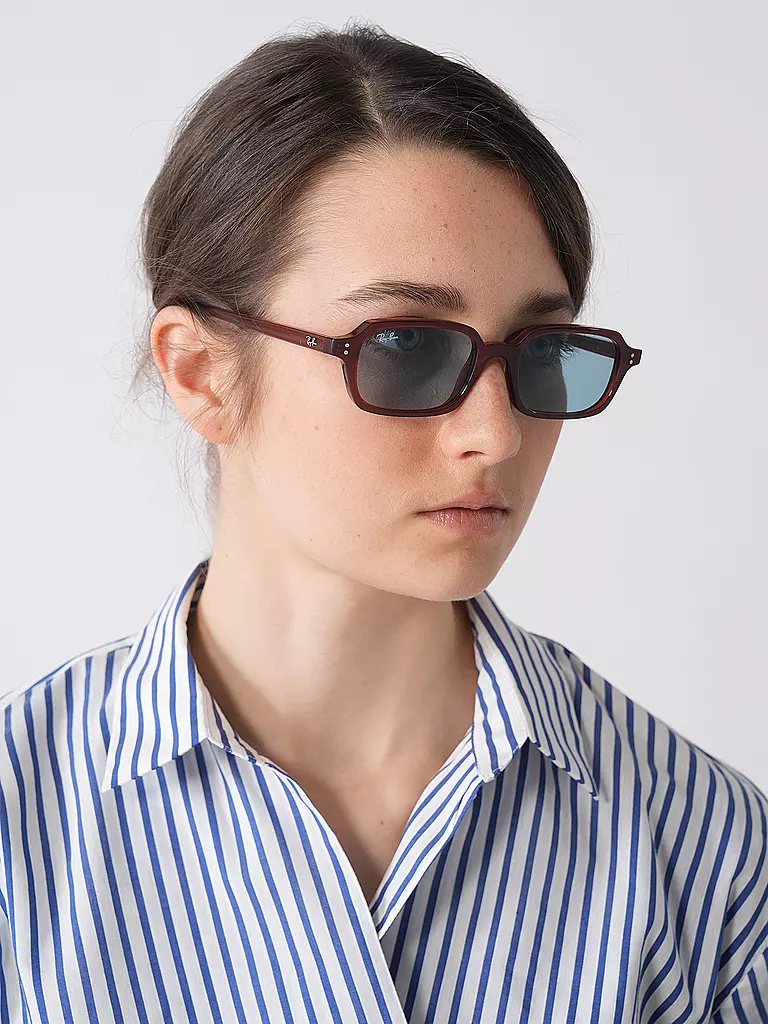 RAY BAN | Gafas de sol 0RB4455/52 | Rojo oscuro