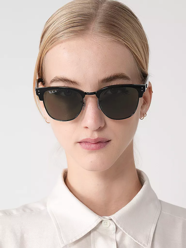 RAY BAN | Gafas de sol CLUBMASTER REVERSE 0RBR0504S/54 | Negro