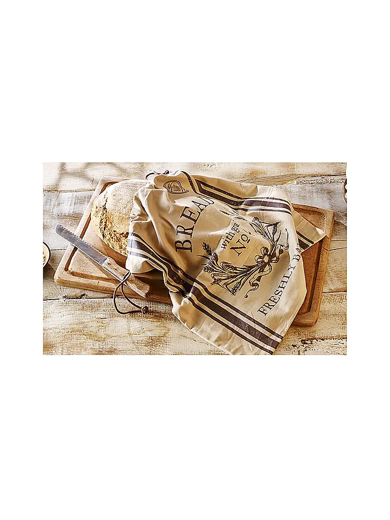 RBV BIRKMANN | Bolsa de pan rectangular de 38 cm | Beige