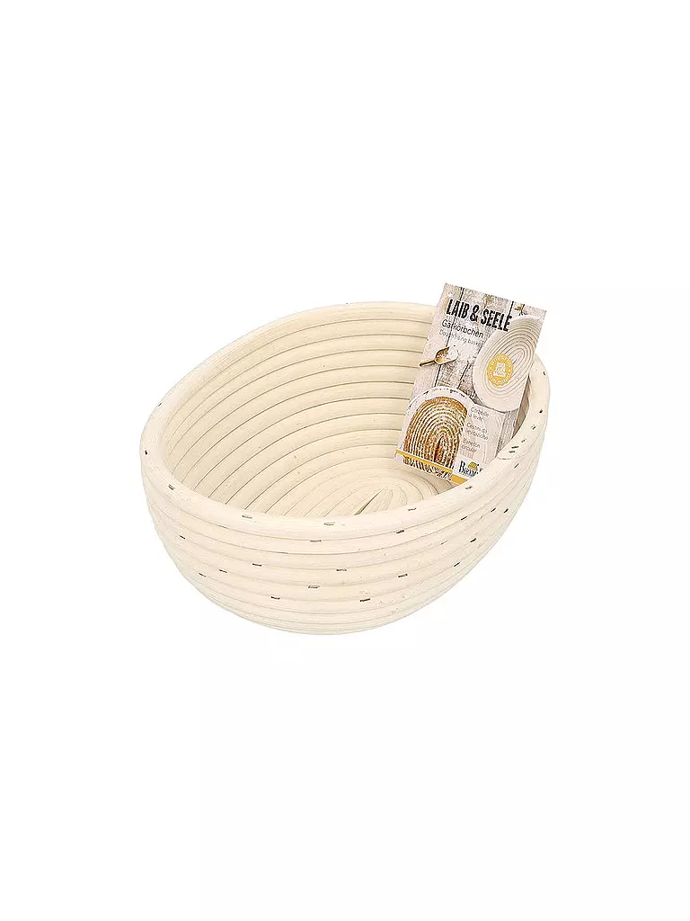 RBV BIRKMANN | Cesta de fermentación ovalada | Marrón