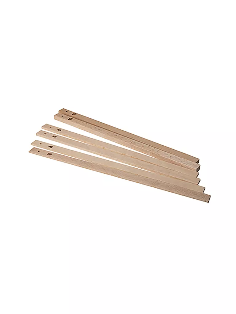 RBV BIRKMANN | Listones para extender masa de madera de haya, juego de 3 | Marrón
