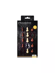 RBV BIRKMANN | Molde para bombones ROSE CHOCOLATERIE, 2 piezas, silicona, marrón | Marrón