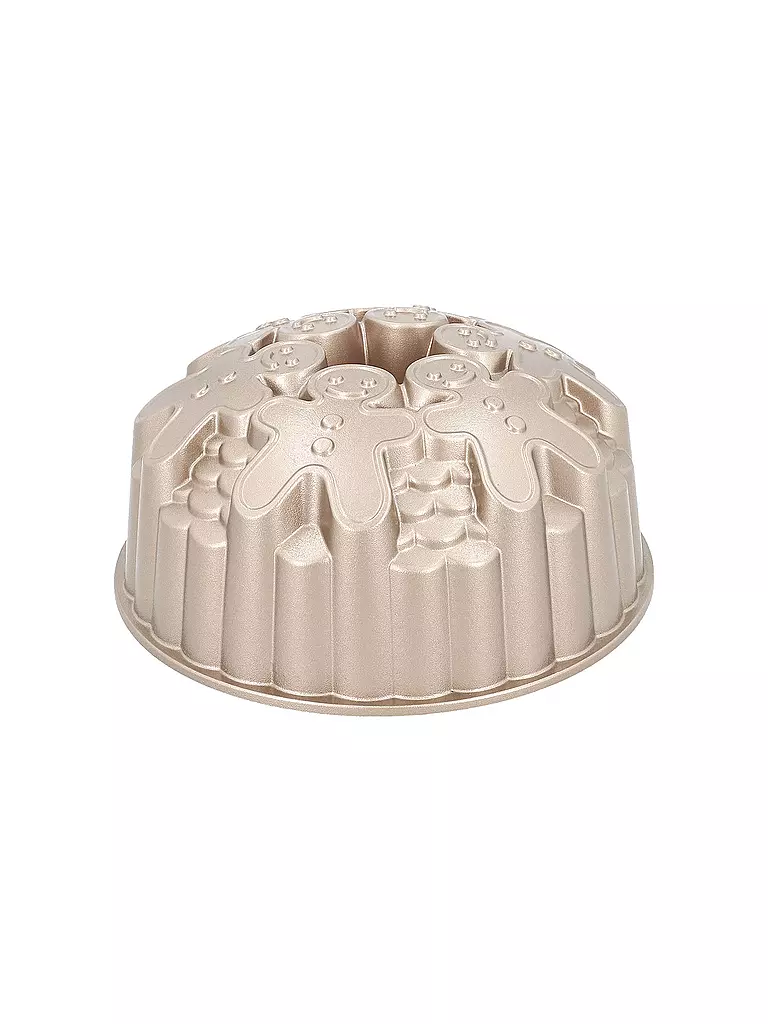 RBV BIRKMANN | Molde para hornear Contoura Gingerman 22cm antiadherente plateado | Plata