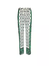 RED Valentino | Pantalones de seda | Blanco