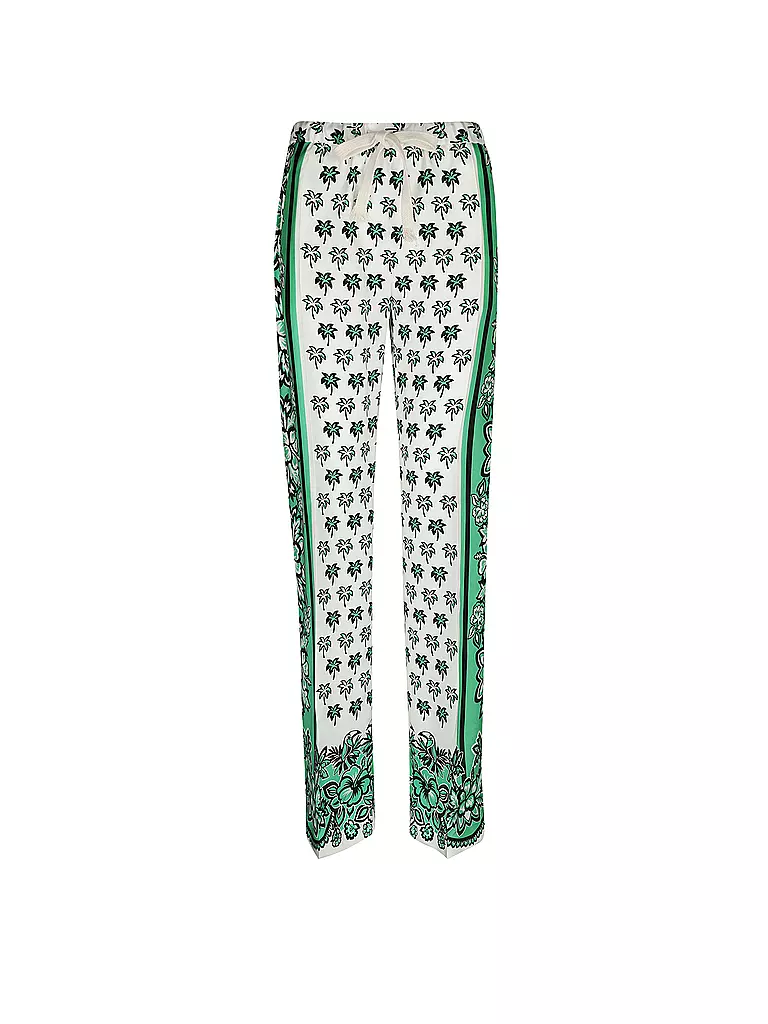 RED Valentino | Pantalones de seda | Blanco