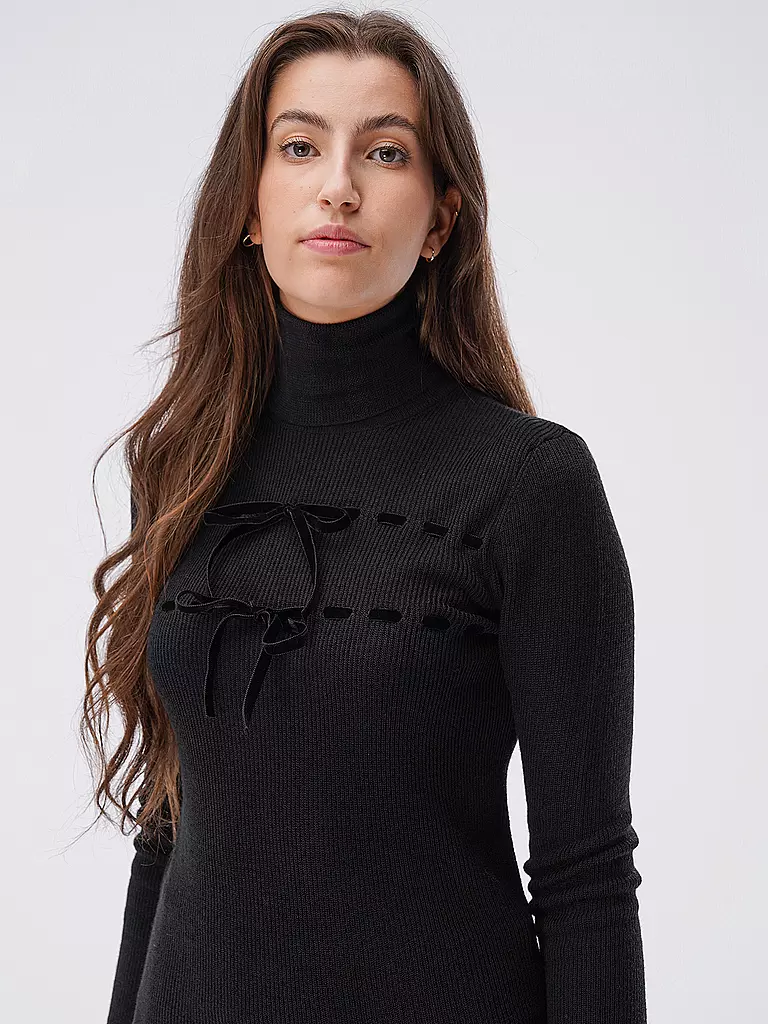 RED Valentino | Rollkragenpullover | Negro