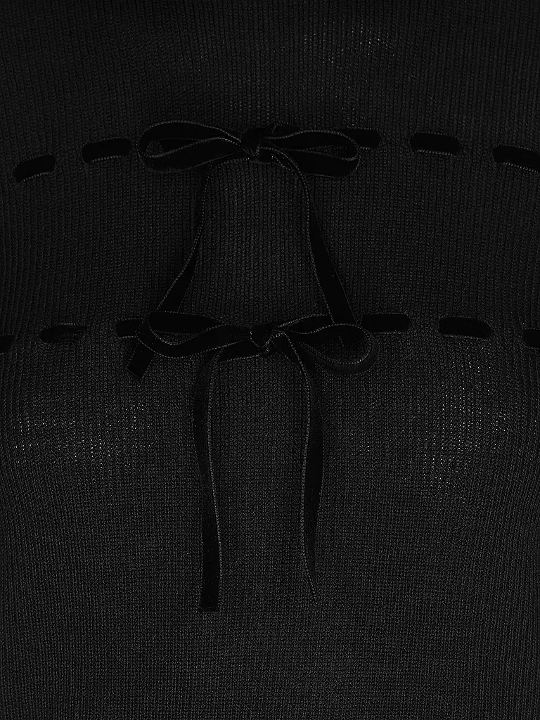 RED Valentino | Rollkragenpullover | Negro