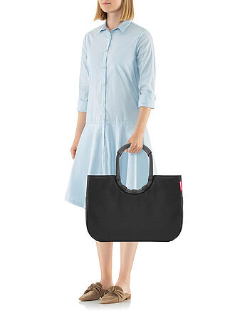 REISENTHEL | Bolso - Loopshopper Large Frame Black/Black
