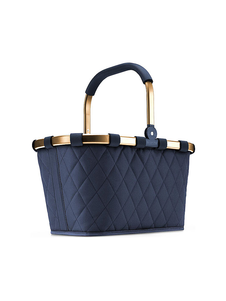 REISENTHEL Carrybag Rhombus Midnight Gold azul oscuro