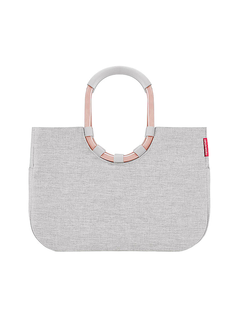 Bolso - Loopshopper Large Frame Twist Sky Rose gris claro