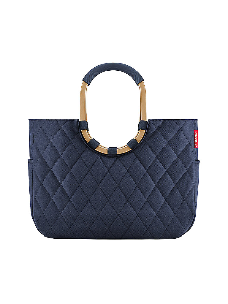 REISENTHEL Bolso - Loopshopper Large Frame Midnight Gold azul oscuro