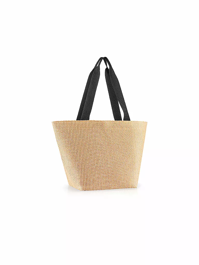REISENTHEL | Bolso - Shopper Mediano Rafia Negro | 