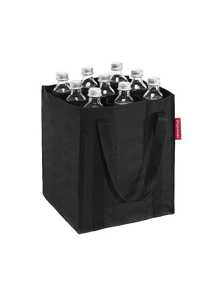 REISENTHEL | Bottle Bag Black para 9 botellas | Negro