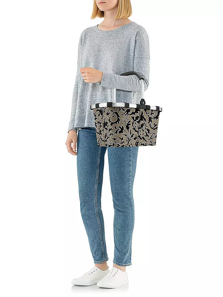 REISENTHEL | Carrybag BAROQUE MARBLE Marrón/Negro | Marrón