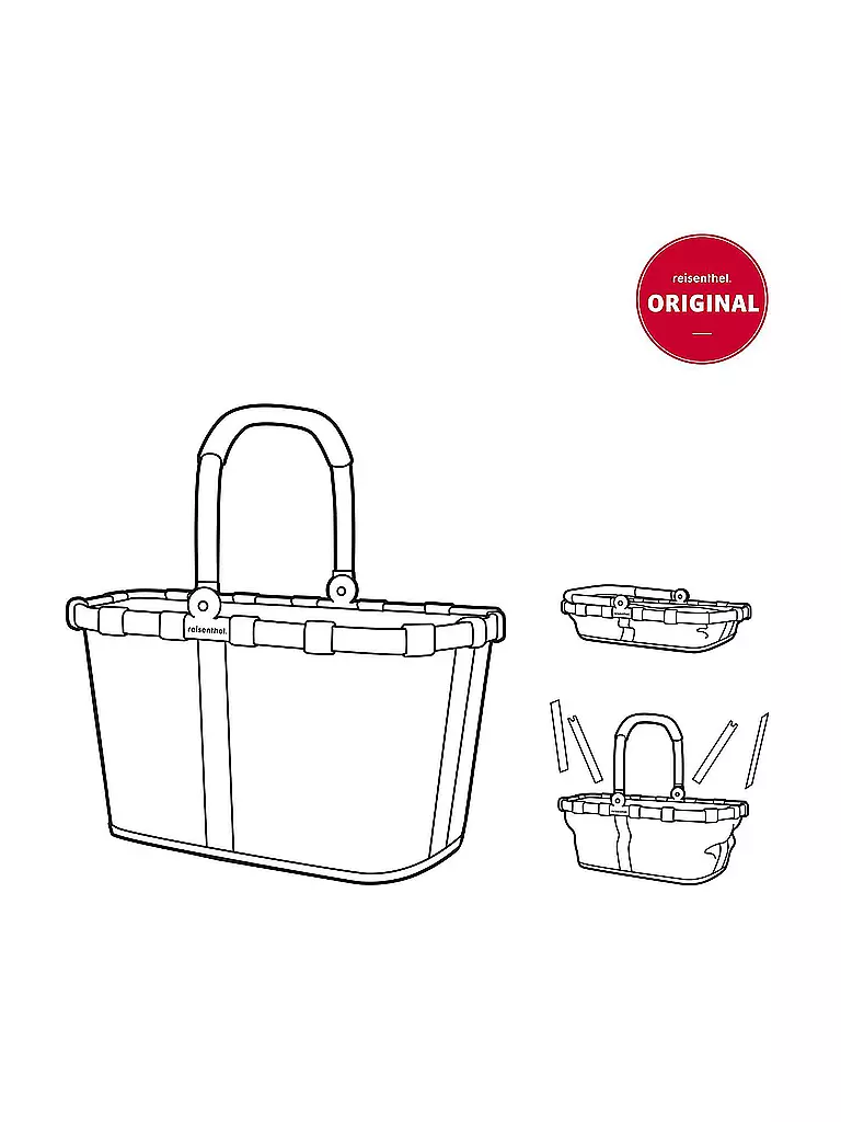 REISENTHEL | Carrybag BAROQUE MARBLE Marrón/Negro | 