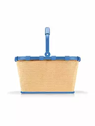 REISENTHEL | Einkaufskorb - Carrybag Raffia Black  | Azul