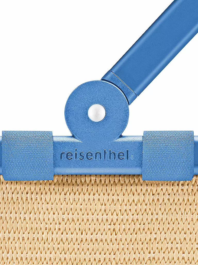 REISENTHEL | Cesta de la compra - Carrybag Raffia Blue | 