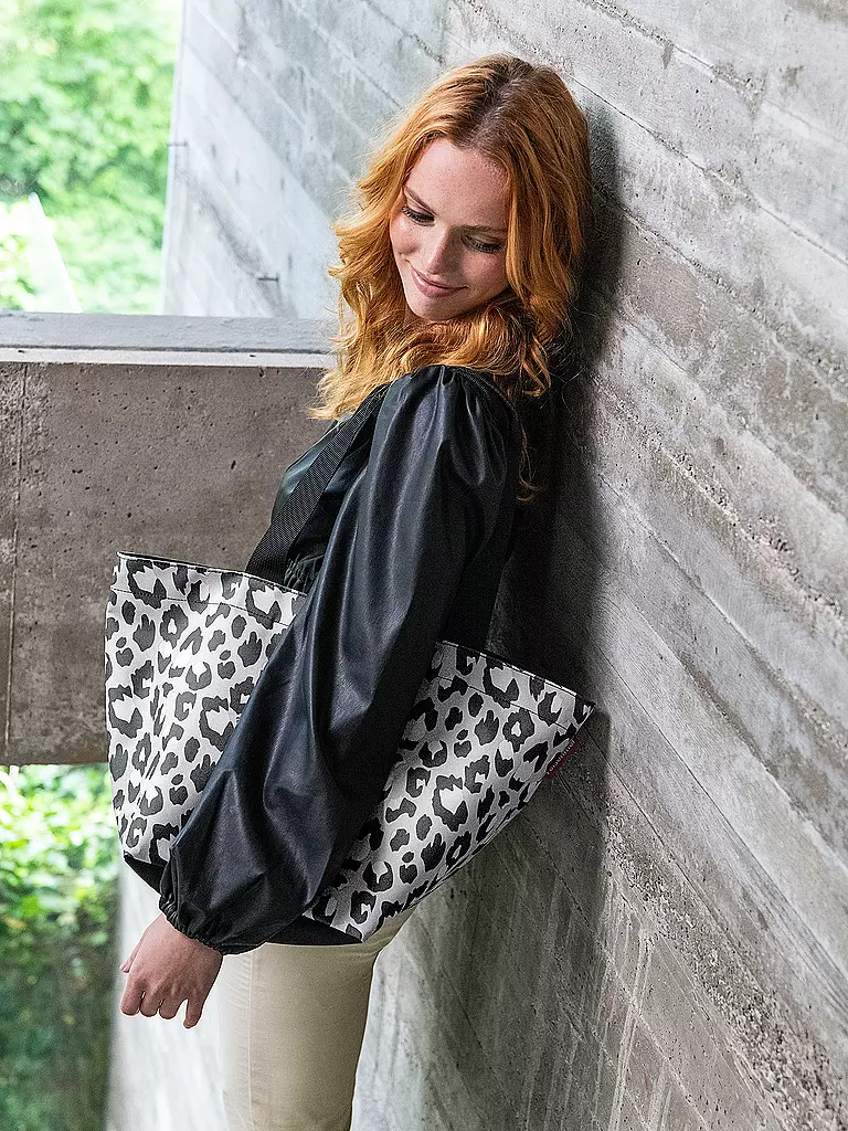 REISENTHEL | Shopper Leo Nero Medium | Negro