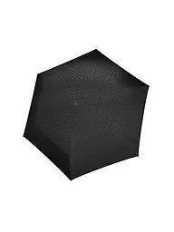 REISENTHEL | Paraguas de bolsillo Umbrella pocket Mini Twist-silver | Negro