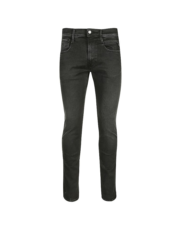 Jeans Slim Fit ANBASS HYPERFLEX CLOUDS negro 30/L34