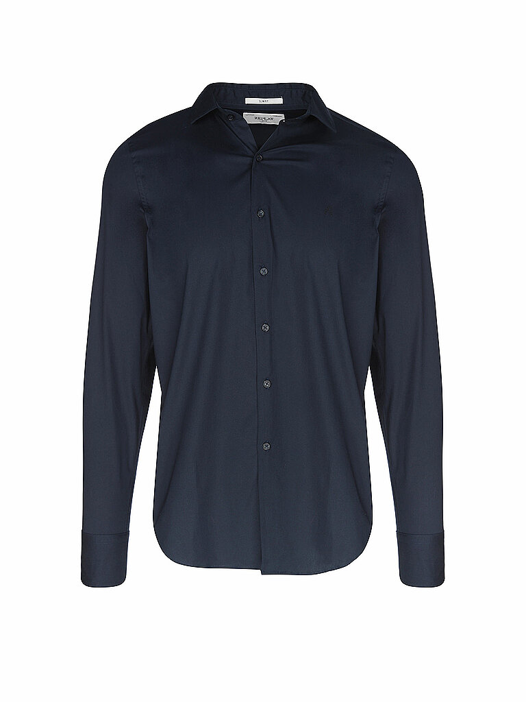 Replay Camisa Slim Fit azul XL