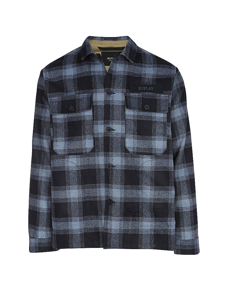 Replay Sobrecamisa azul L