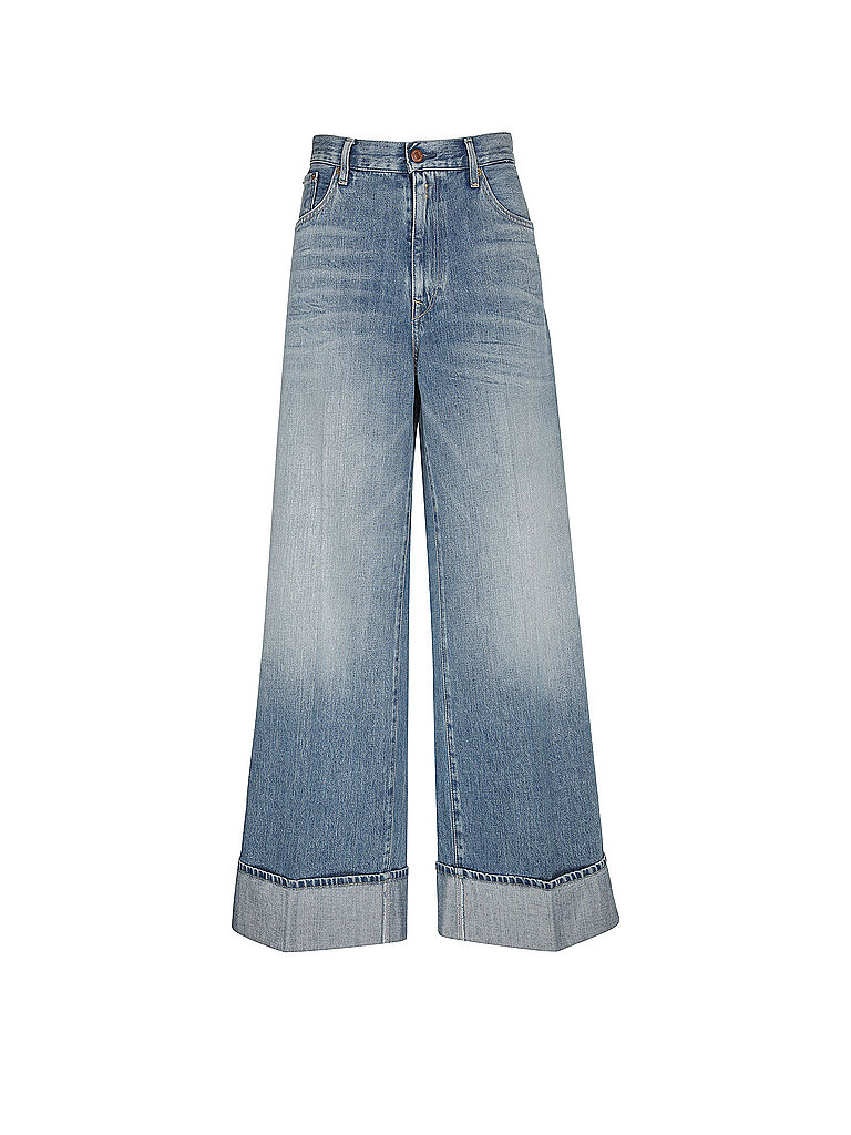 Jeans Wide Leg AUSJEANS NALAJA azul 26/L32