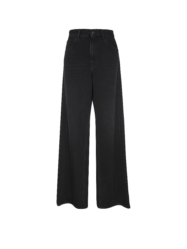 Jeans corte Barrel Leg negro 26/L32