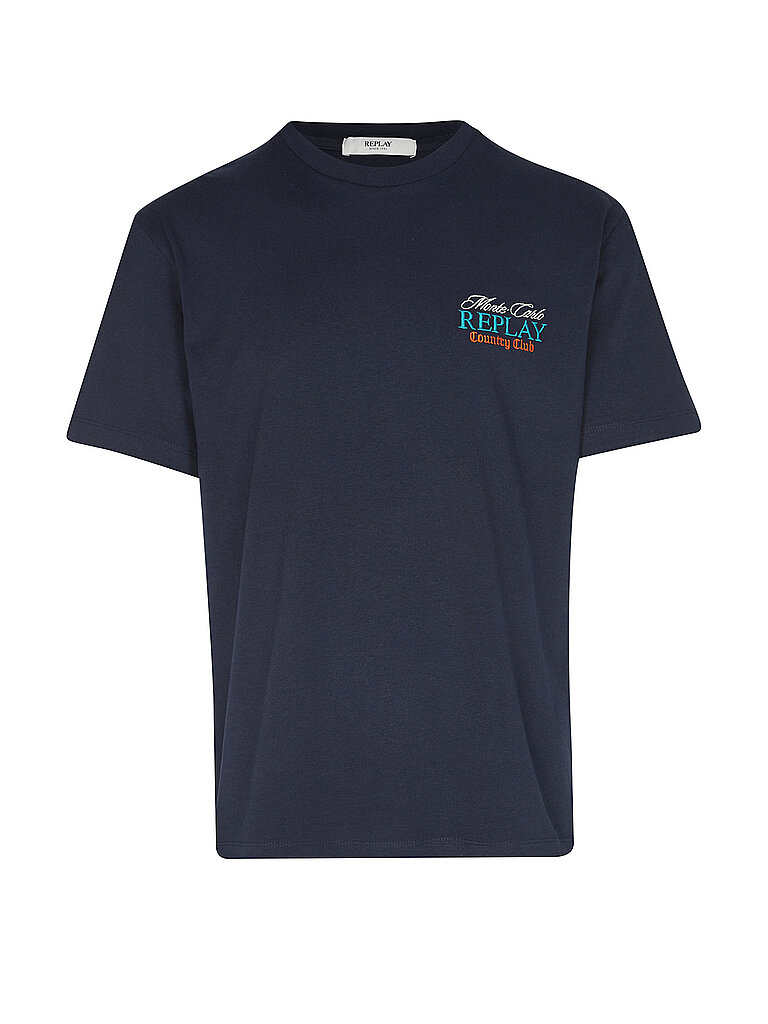 Replay Camiseta azul oscuro