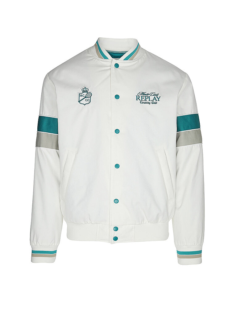 Replay Blouson MONTE-CARLO C.CLUB blanco