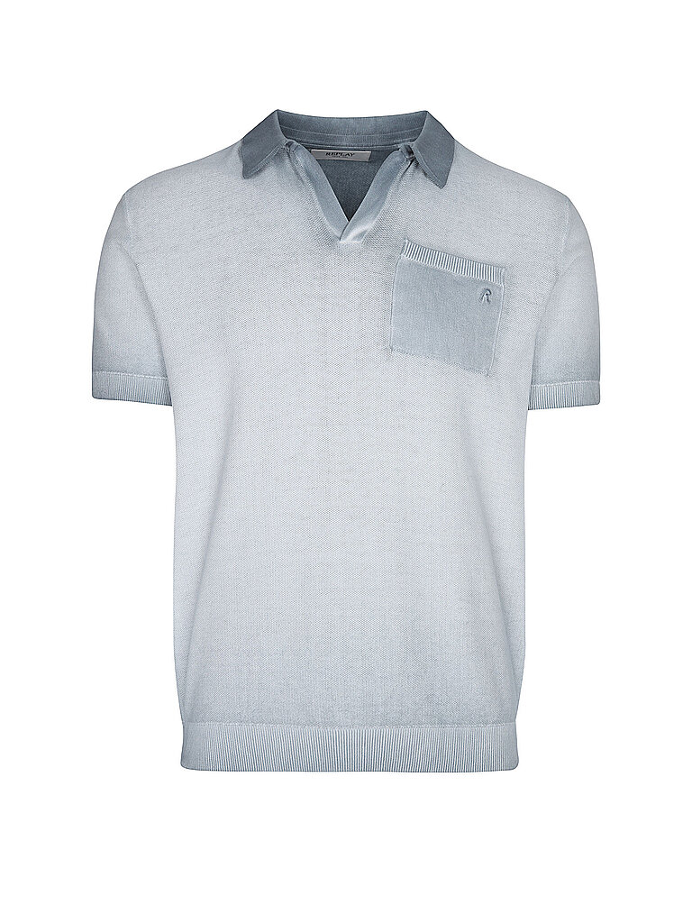 Replay Polo azul XXL