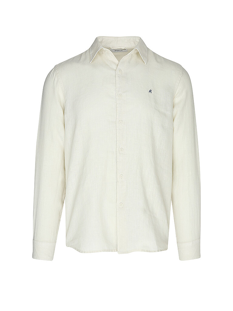 Replay Camisa de lino beige XL