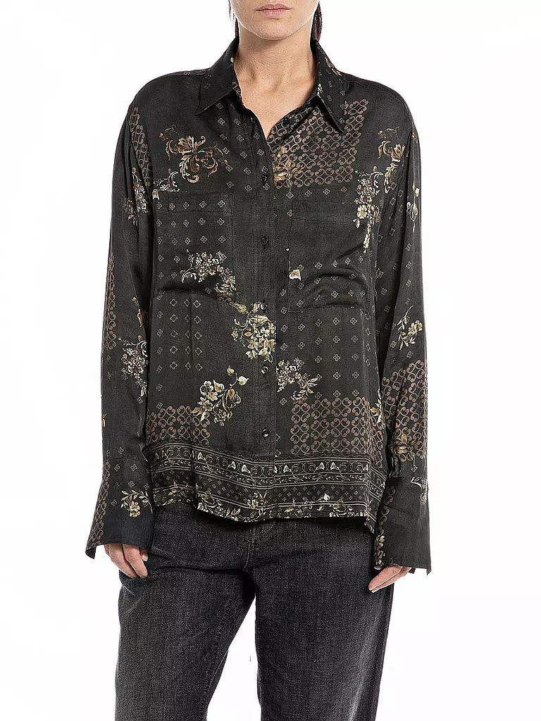 REPLAY | Bluse | Negro