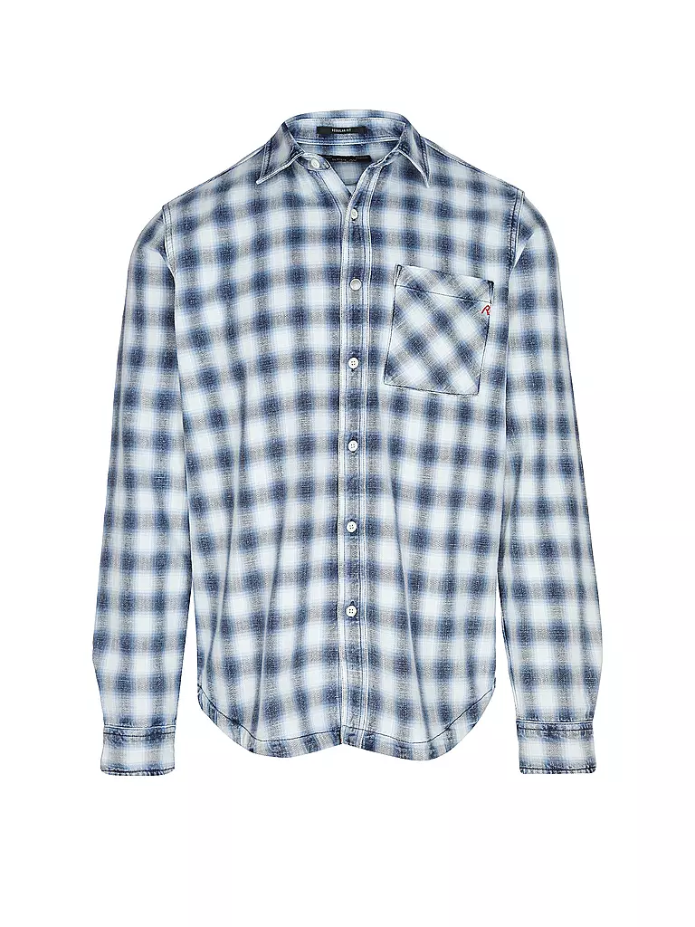 REPLAY | Camisa Regular Fit | Azul