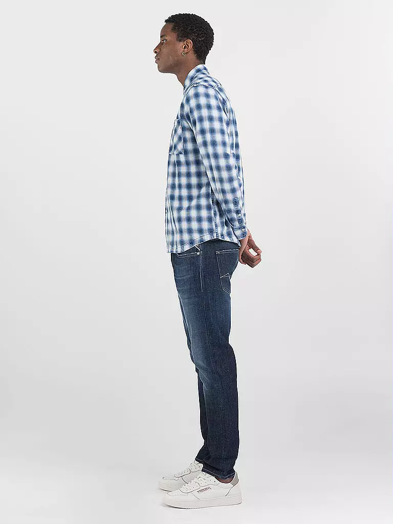 REPLAY | Camisa Regular Fit | Azul