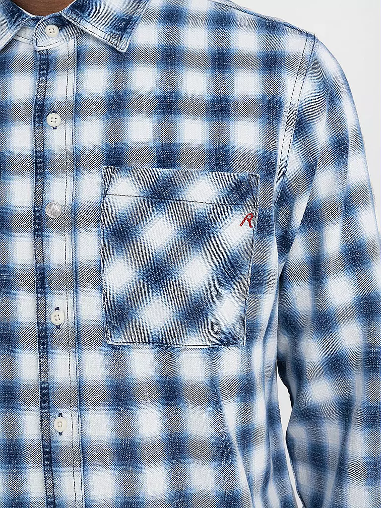 REPLAY | Camisa Regular Fit | Azul