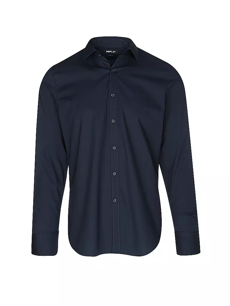 REPLAY | Camisa Slim Fit | Azul