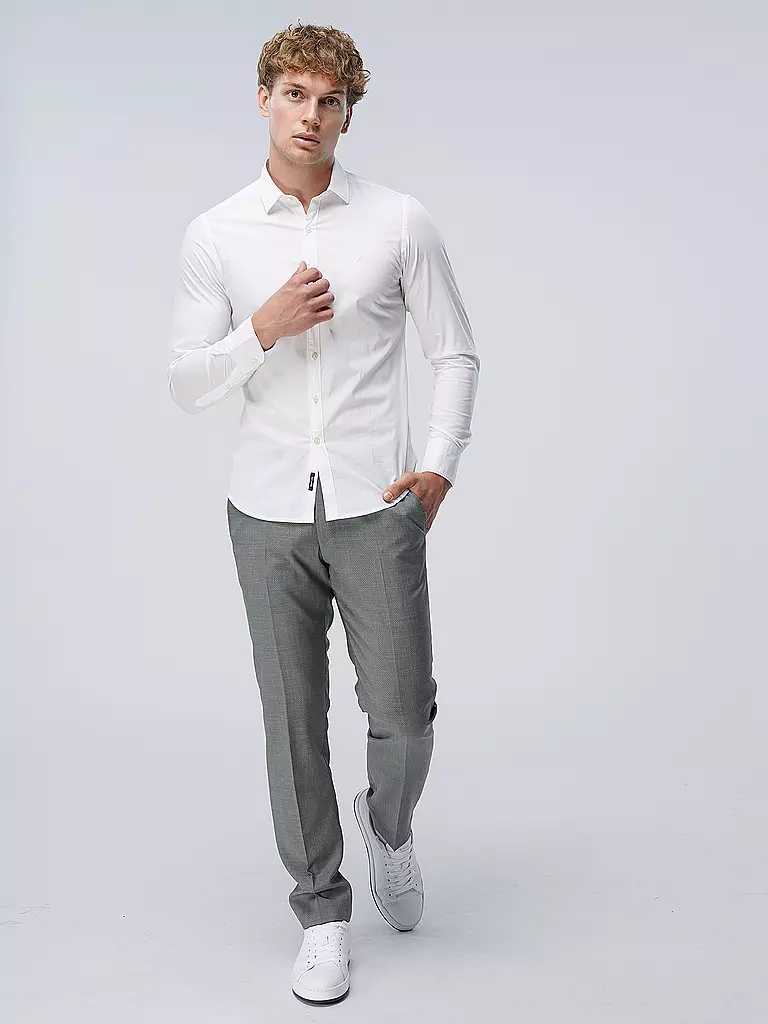 REPLAY | Camisa Slim Fit | Blanco