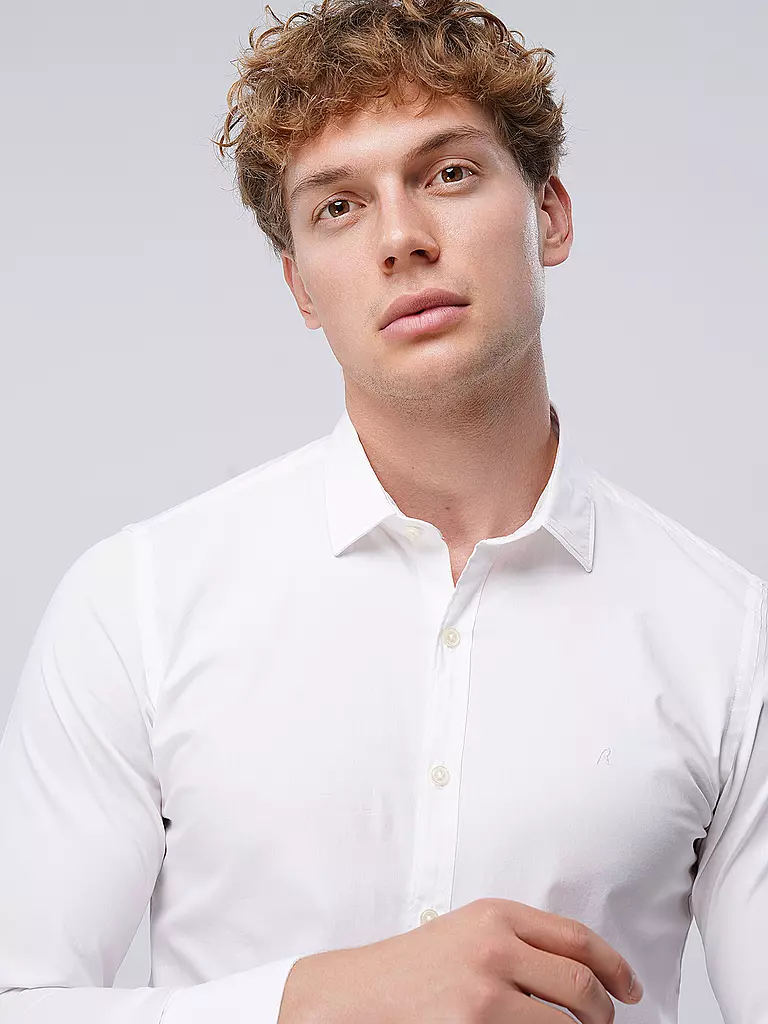 REPLAY | Camisa Slim Fit | Blanco
