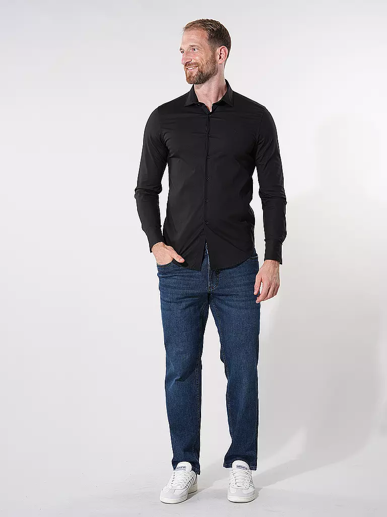 REPLAY | Camisa Slimfit NOOS | Negro