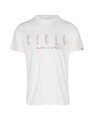 REPLAY | Camiseta ALOHA | Blanco