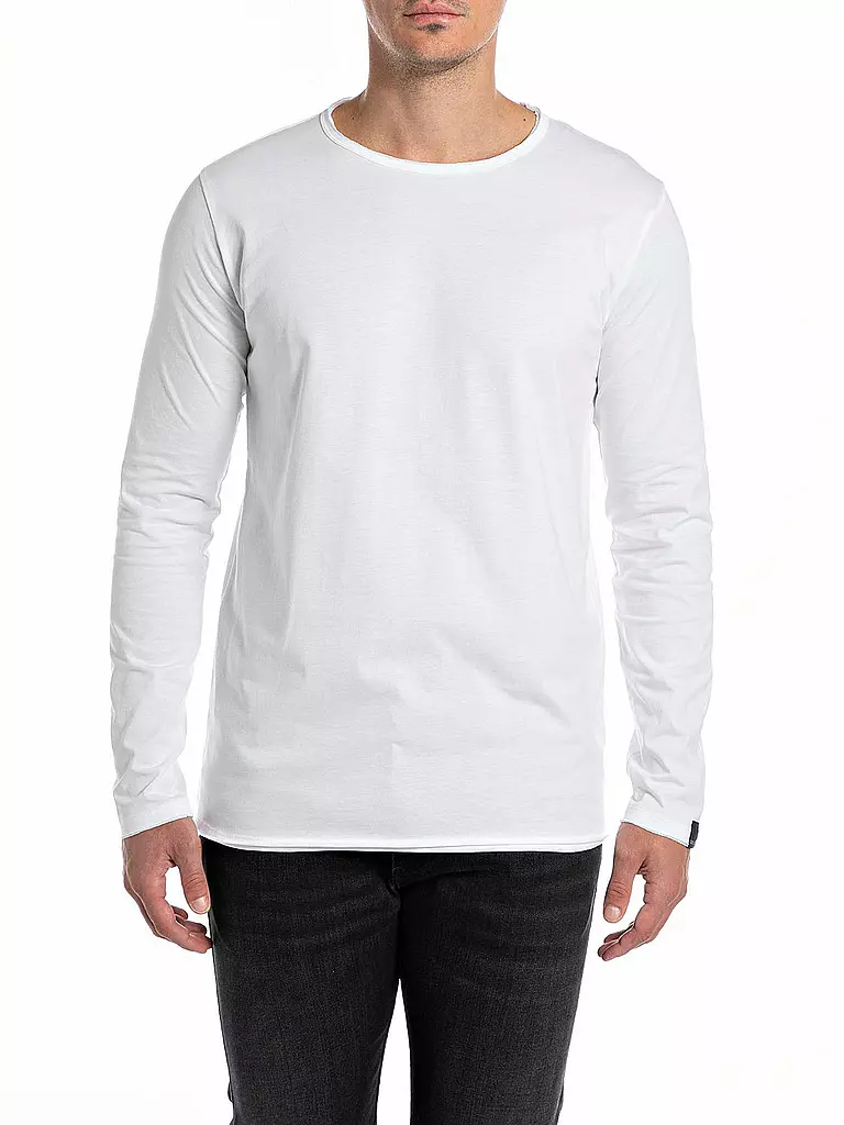 REPLAY | Camiseta de manga larga | Blanco