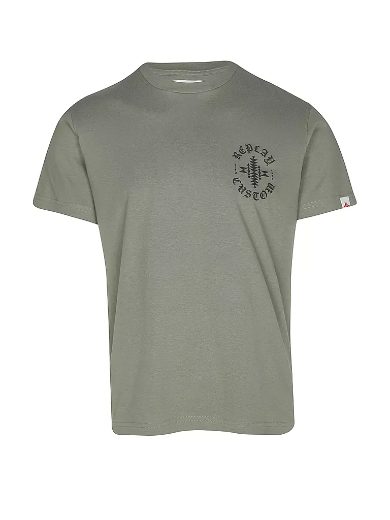 REPLAY | Camiseta | Oliva