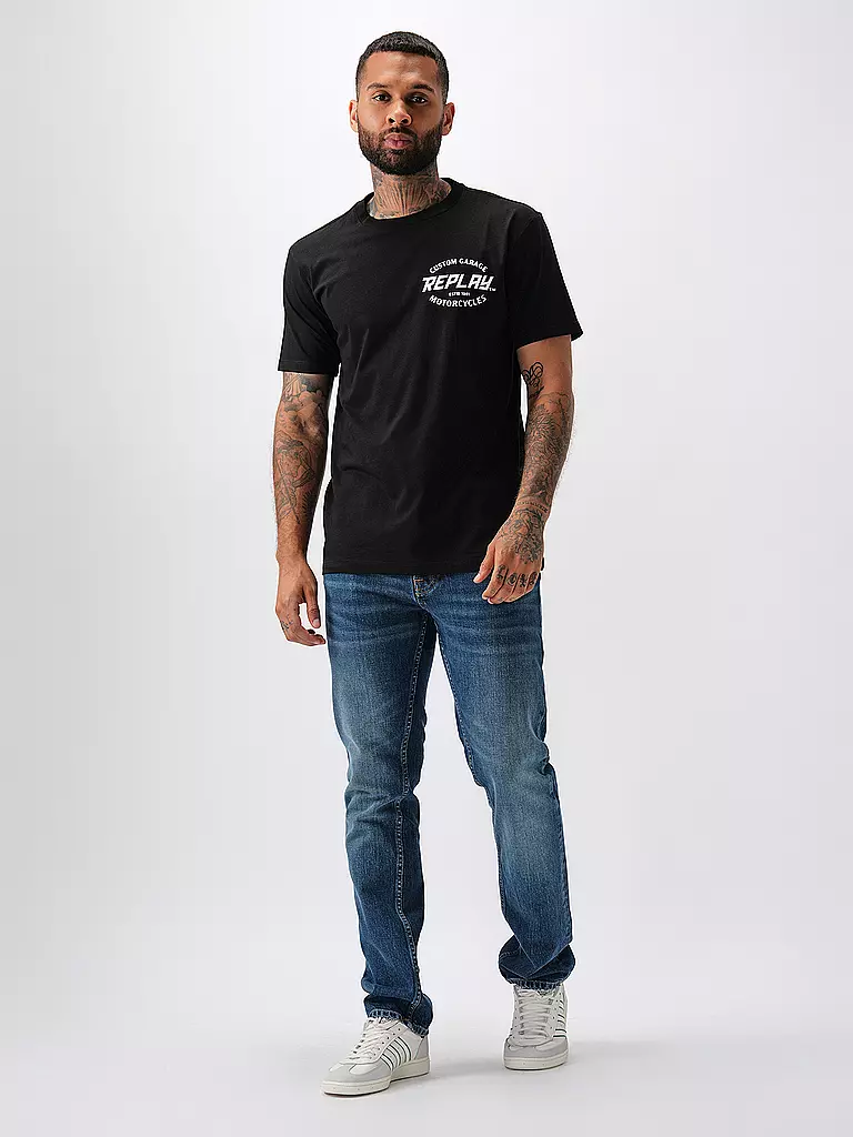 REPLAY | Camiseta | Negro