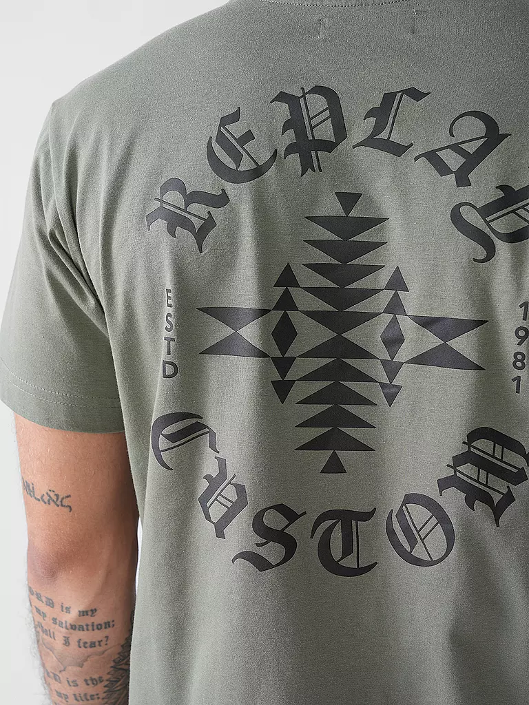 REPLAY | Camiseta | Oliva