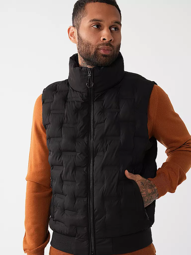 REPLAY | Chaleco acolchado | Negro